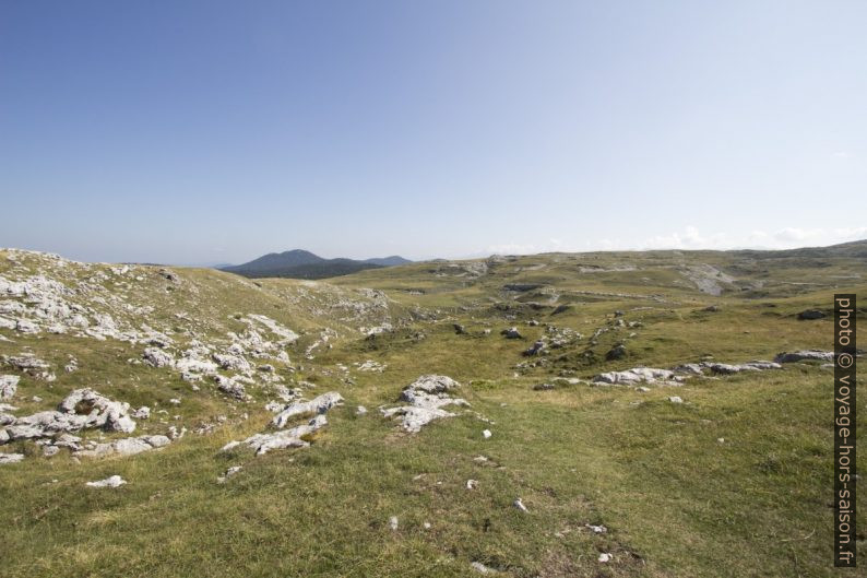 Paysage karstique de Font d'Urle. Photo © André M. Winter