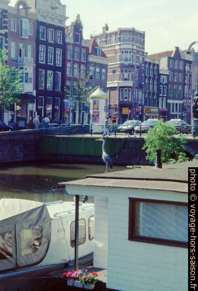 Canaux à Amsterdam. Photo © André M. Winter