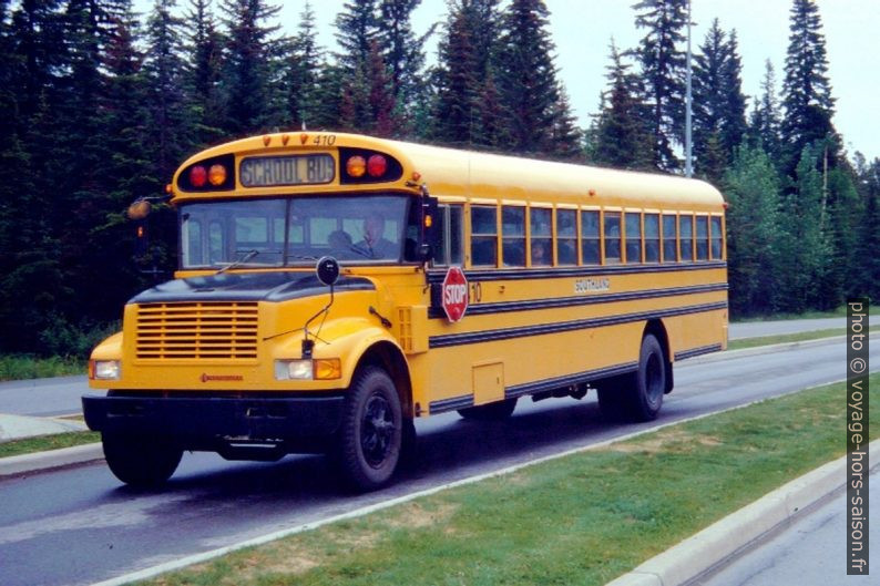 Schoolbus américain. Photo © André M. Winter