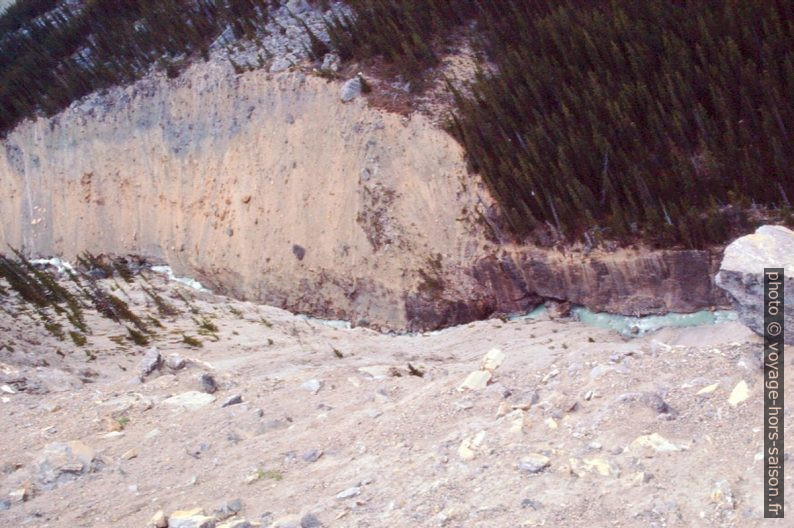 Moraine glacière latérale du Columbia Icefield . Photo © André M. Winter