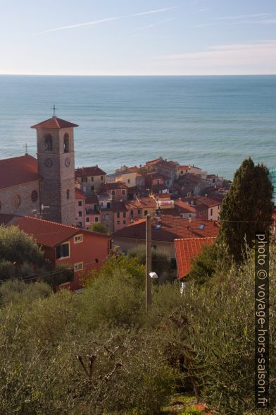 Tellaro au bord de la Méditerranée. Photo © Alex Medwedeff