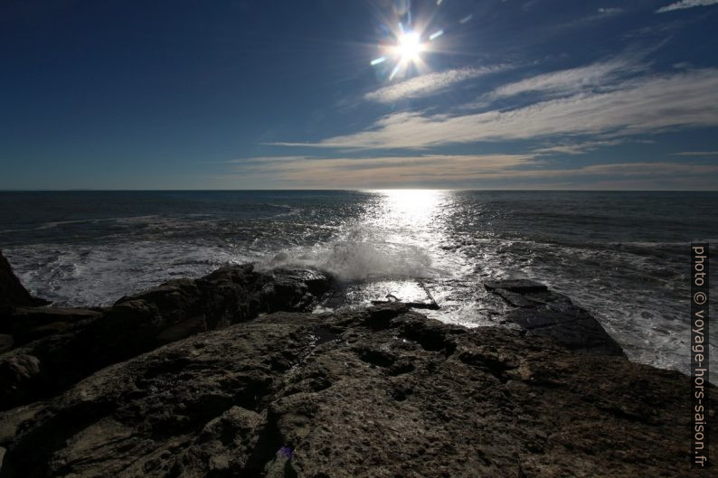 Mer à la Punta Bianca en hiver. Photo © André M. Winter