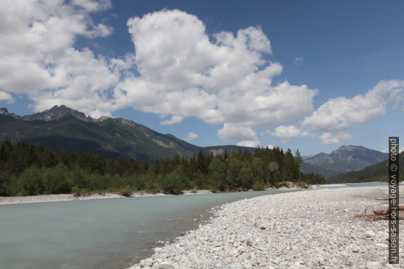 Rivière Lech à Stanzach. Photo © Alex Medwedeff