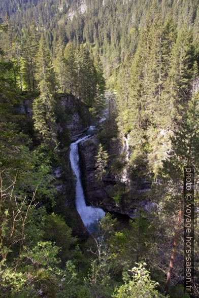 Cascade Rotlech Wasserfall. Photo © André M. Winter