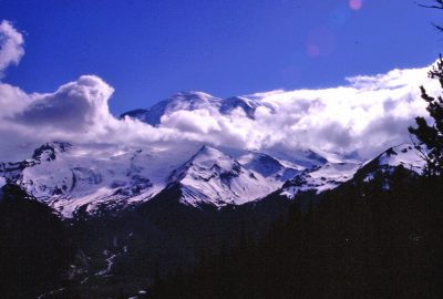 Le Mount Rainer vu du Sunrise Point. Photo © André M. Winter