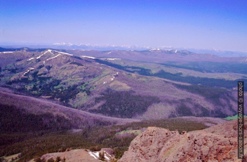 Vue du Mount Washburn vers l'ouest. Photo © André M. Winter