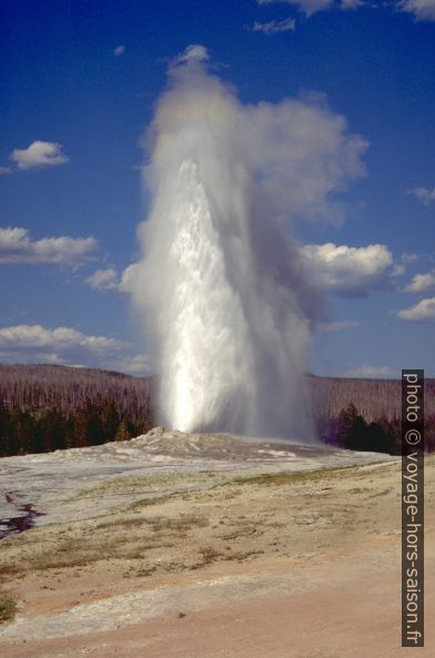 Fontaine de l'Old Faithful. Photo © André M. Winter