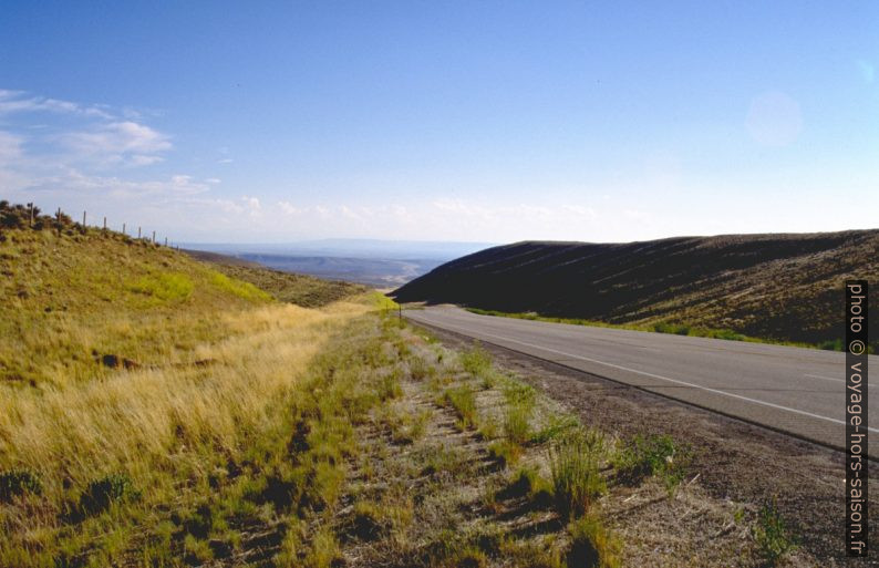 Route dans le sud du Wyoming. Photo © André M. Winter