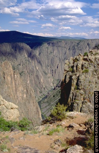 Black Canyon of the Gunnison. Photo © André M. Winter