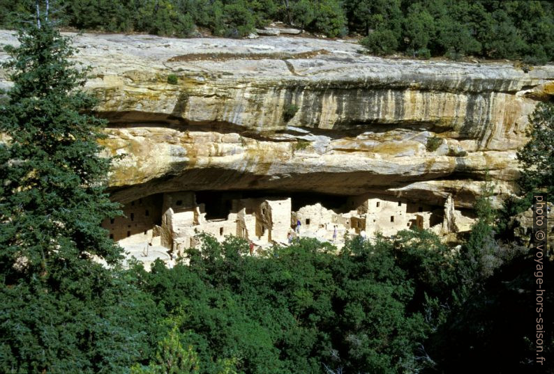 Le Spruce Tree House de Mesa Verde. Photo © André M. Winter