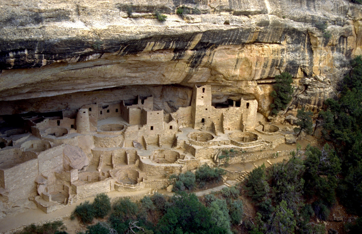 Détail du Cliff Palace de Mesa Verde. Photo © André M. Winter