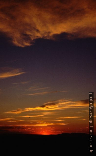 Coucher du soleil au Park Point. Photo © André M. Winter