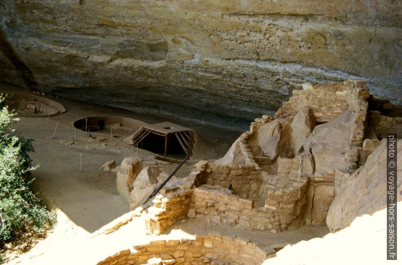 Pithouse du Step House de Mesa Verde. Photo © André M. Winter