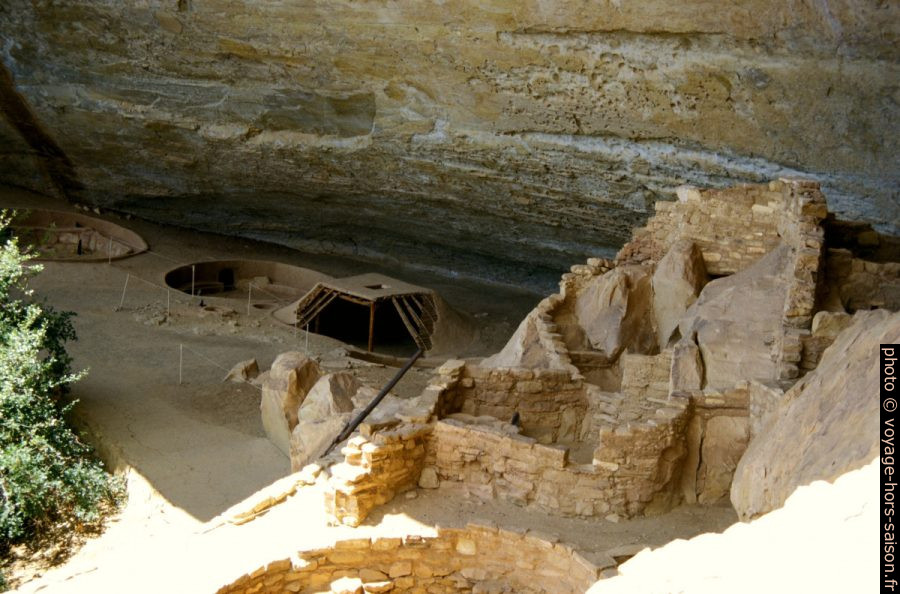 Pithouse du Step House de Mesa Verde. Photo © André M. Winter
