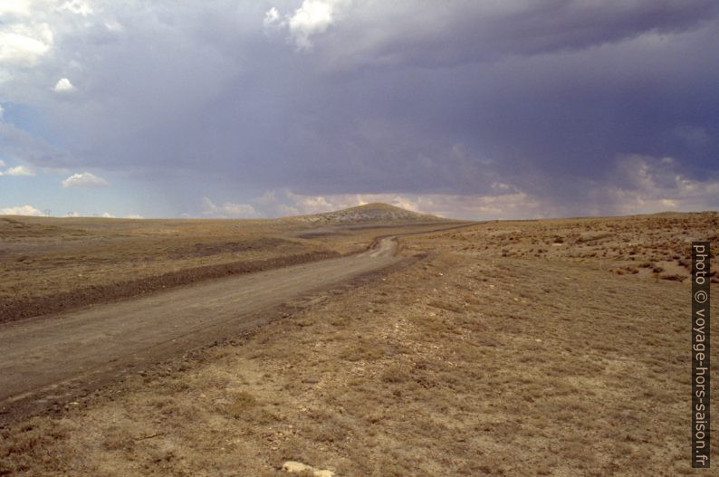 Partie sud de la Cotton Wood Canyon Road. Photo © André M. Winter