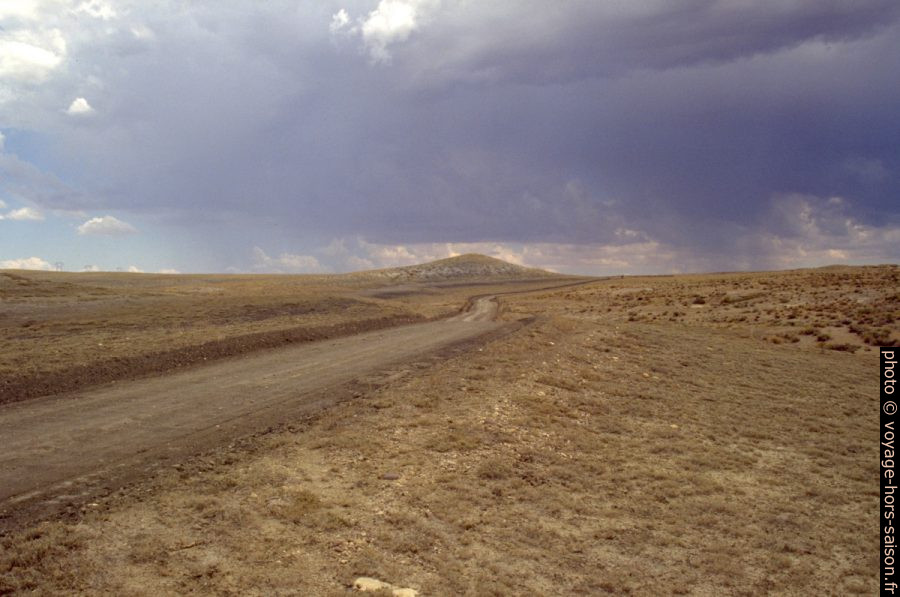 Partie sud de la Cotton Wood Canyon Road. Photo © André M. Winter