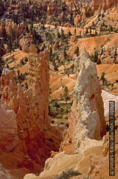 Érosion dans le Bryce Canyon. Photo © André M. Winter