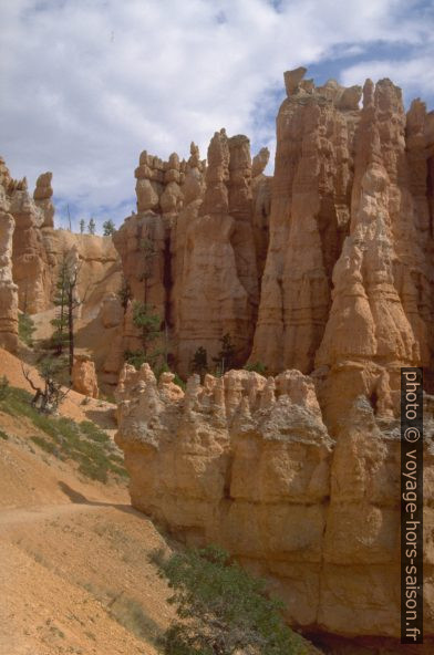 Tourelles dans le Bryce Canyon National Park. Photo © André M. Winter