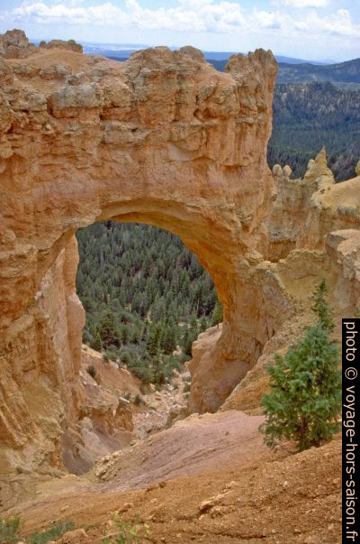 Natural Bridge du Bryce Canyon. Photo © André M. Winter