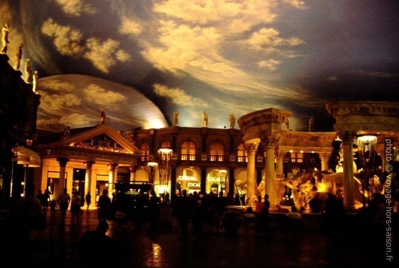 Reconstruction de Rome dans le Caesar's Palace. Photo © André M. Winter