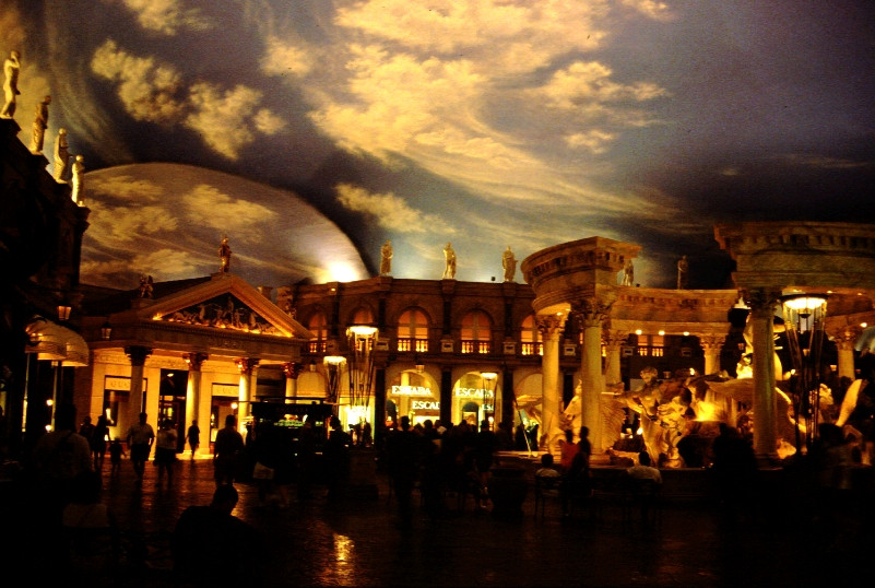 Reconstruction de Rome dans le Caesar's Palace. Photo © André M. Winter