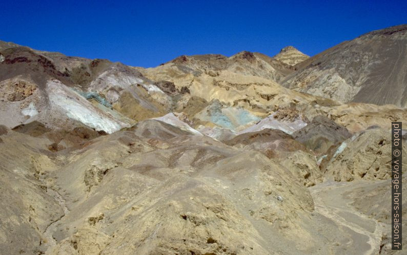 L'Artist's Palette au Death Valley. Photo © André M. Winter