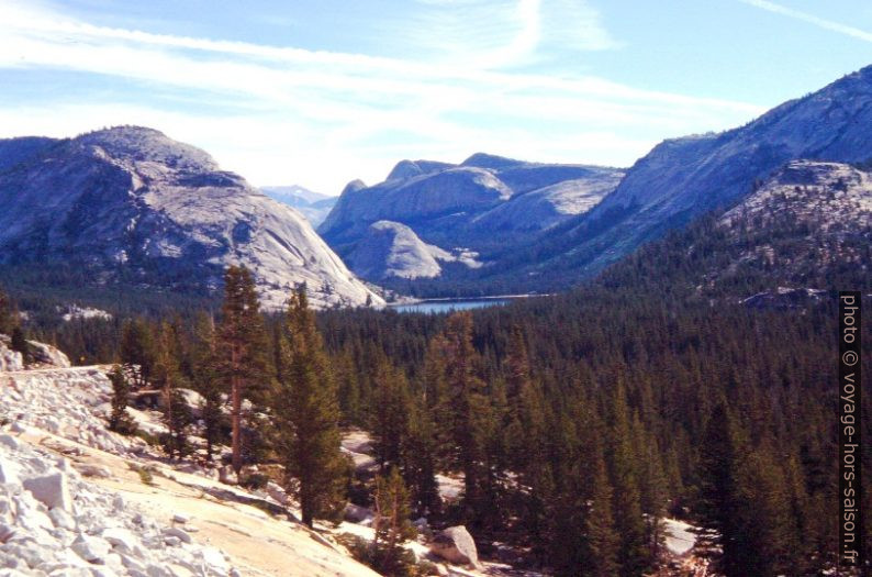 Le Tenaya Lake le long de la Tioga Road. Photo © André M. Winter