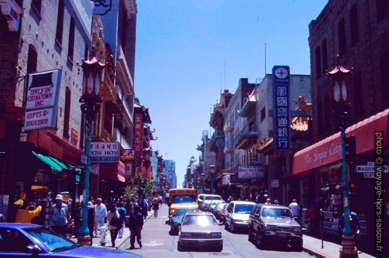 La Chinatown de San Francisco. Photo © André M. Winter