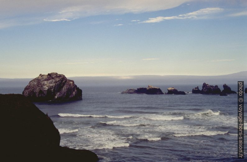 Le Face Rock à Bandon. Photo © André M. Winter