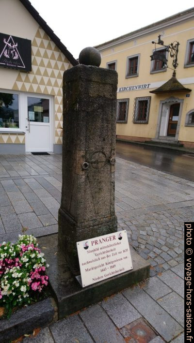 Le pilori de Königswiesen. Photo © André M. Winter