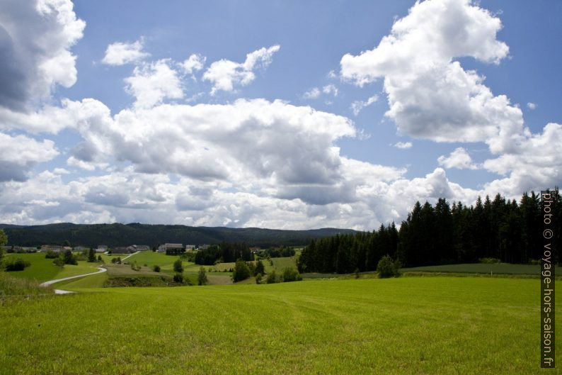 Vue vers Grosspertenschlag. Photo © Alex Medwedeff