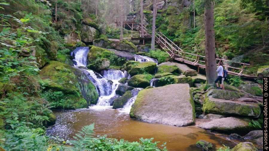 La cascade Lohnbachfall. Photo © André M. Winter