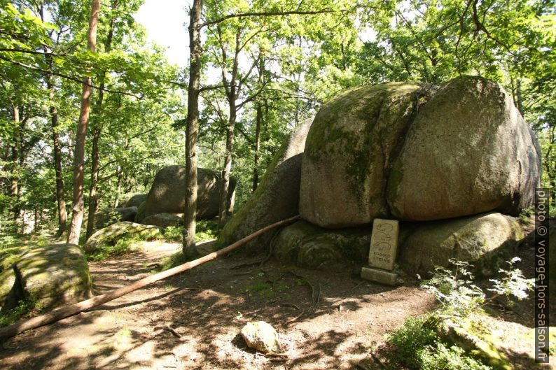 Rochers des farfadets (Koboldsteine) à Gmünd. Photo © André M. Winter