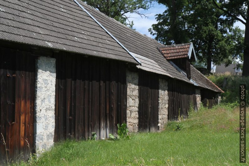 Une grange allongée à Grosseibenstein. Photo © Alex Medwedeff