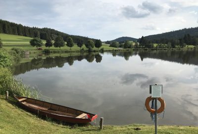 Le lac Frauenwieserteich. Photo © Alex Medwedeff