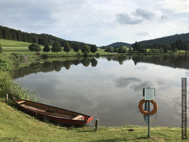 Le lac Frauenwieserteich. Photo © Alex Medwedeff