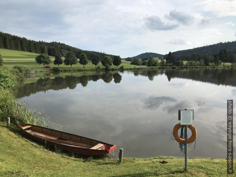 Le lac Frauenwieserteich. Photo © Alex Medwedeff