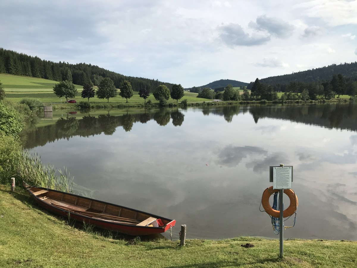Le lac Frauenwieserteich. Photo © Alex Medwedeff