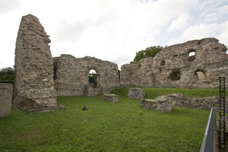 Fort romain tardif de Cannabiaca à Zeiselmauer. Photo © André M. Winter