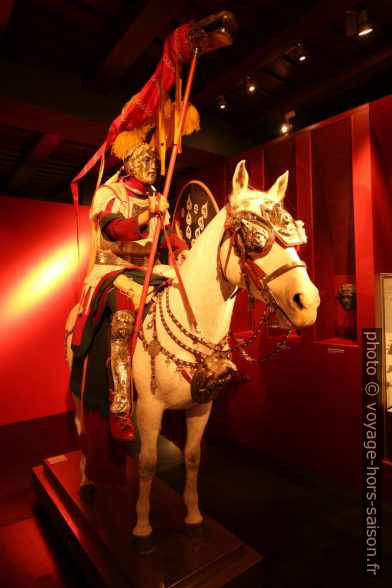 Chevalier d'une légion romaine. Photo © André M. Winter