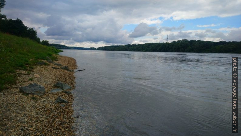 Le Danube à Deutsch-Altenburg. Photo © André M. Winter