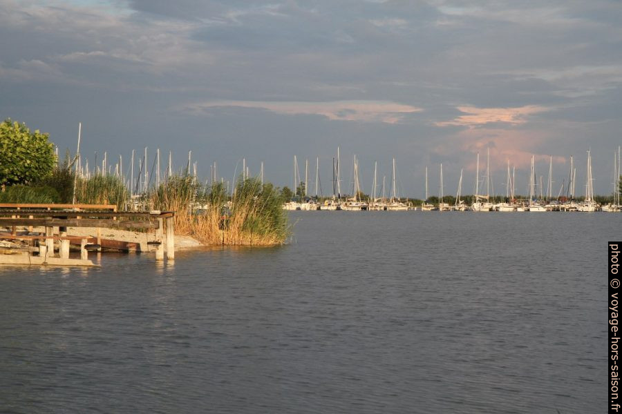 Le port de Jois sur le lac Neusiedler See. Photo © Alex Medwedeff
