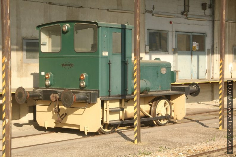 Locotracteur de manœuvre Deutz N°57661. Photo © André M. Winter