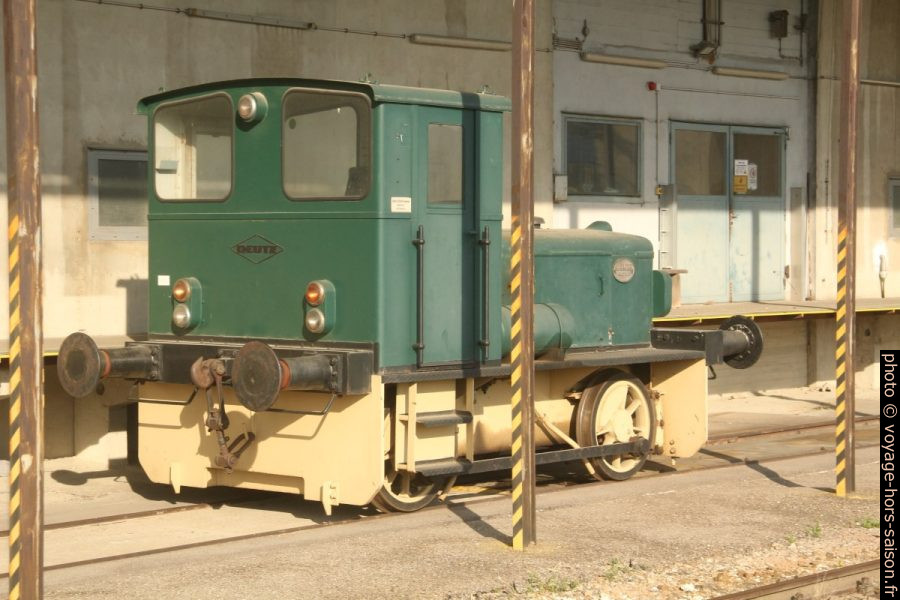 Locotracteur de manœuvre Deutz N°57661. Photo © André M. Winter