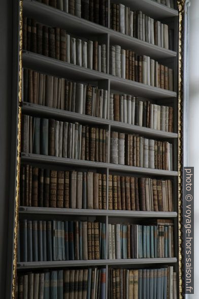 Des livres anciens dans la bibliothèque d'Admont. Photo © Alex Medwedeff