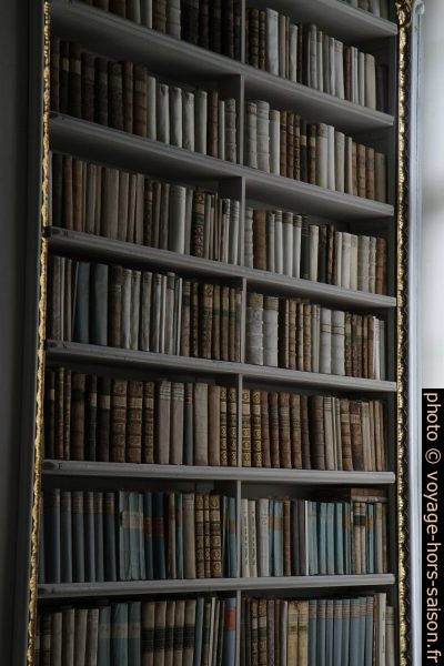 Des livres anciens dans la bibliothèque d'Admont. Photo © Alex Medwedeff