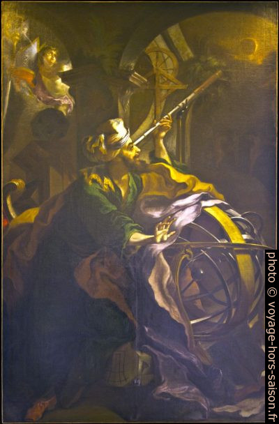 Dionysius Areopagita par Gottfried Bernhard Göz peint en 1746. Photo © André M. Winter