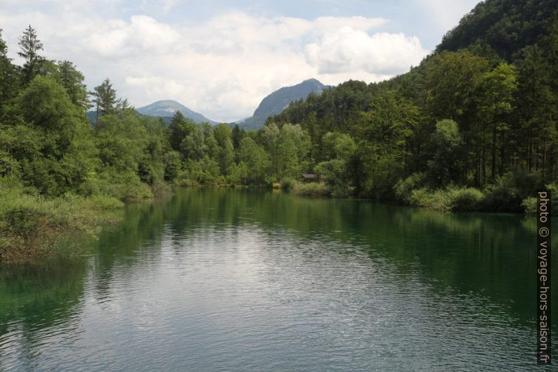 Le lac Bluntausee inférieur. Photo © Alex Medwedeff