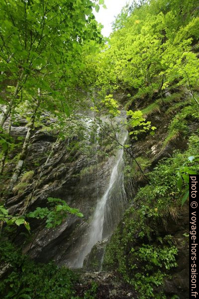 Petite cascade dans la vallée Bluntautal. Photo © André M. Winter