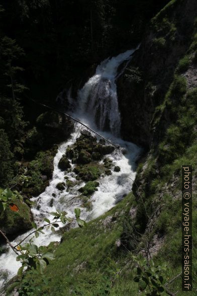 La cascade Bluntau Wasserfall. Photo © Alex Medwedeff